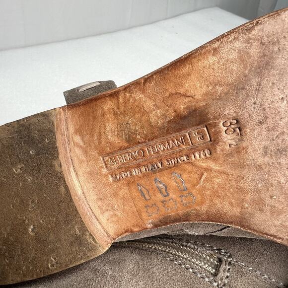 Alberto Fermani 'Sofia' Suede Harness Boot, Women Size 35.5 (5.5 US), $575 - Picture 11 of 11